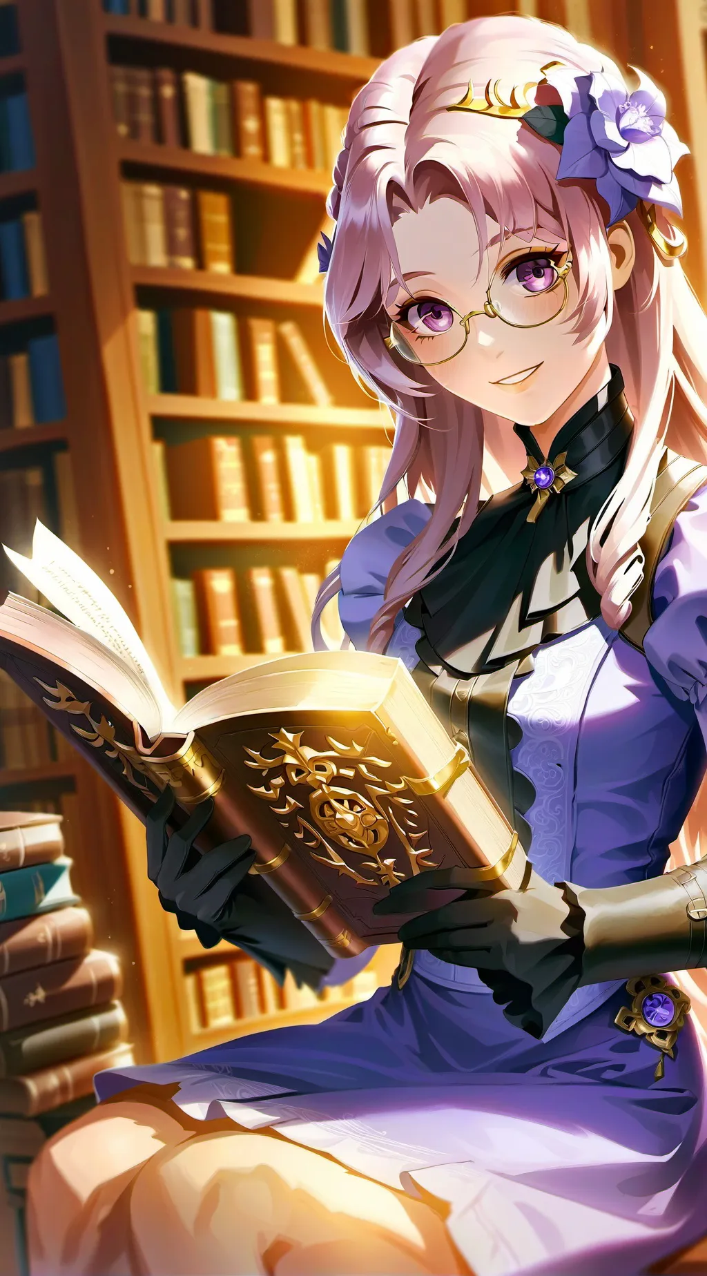 ai character: Himari background