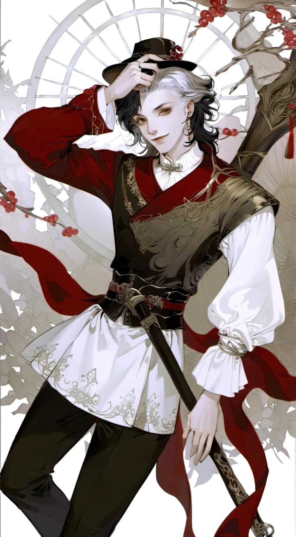 ai character: Adrian background