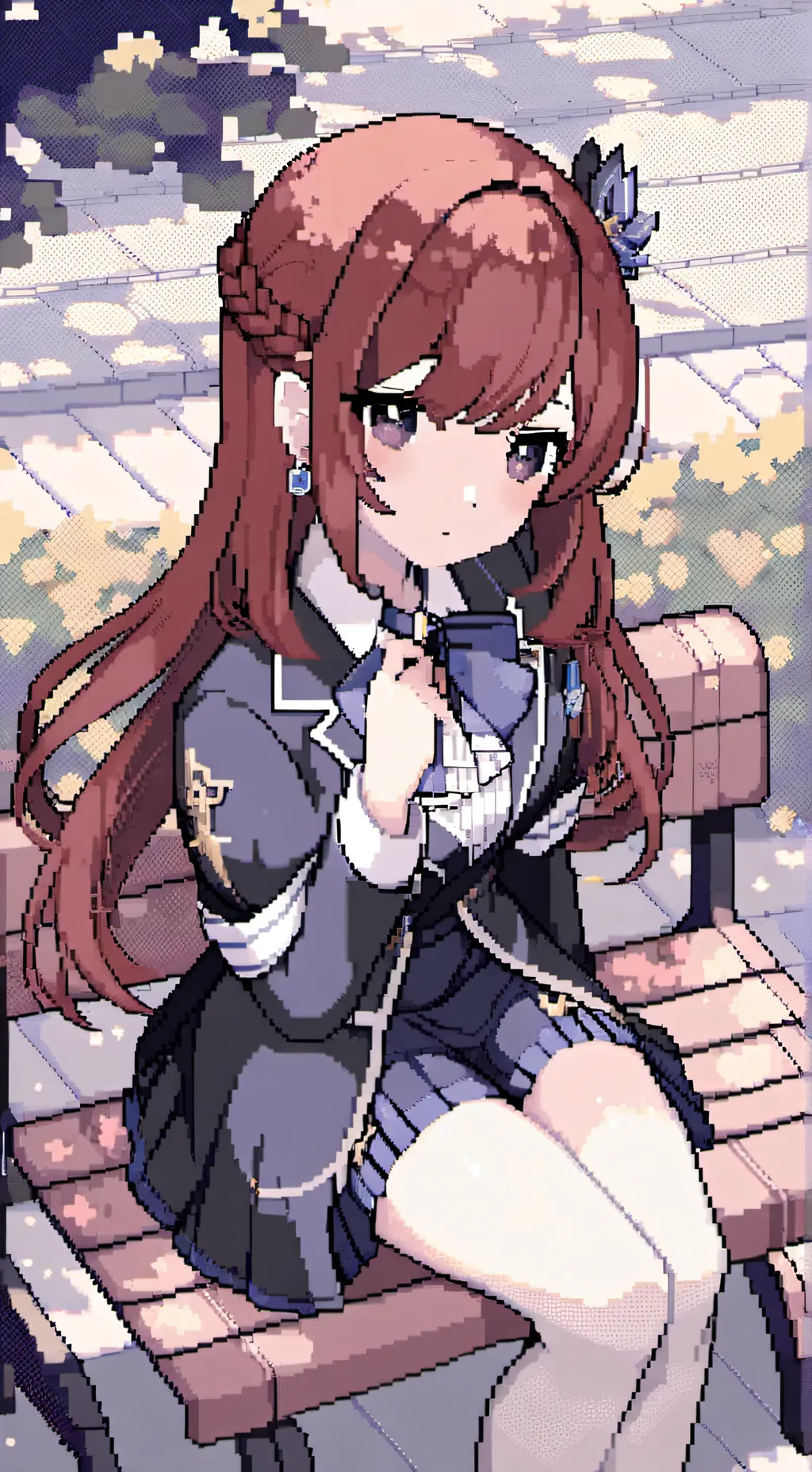 ai character: Mha x your School background