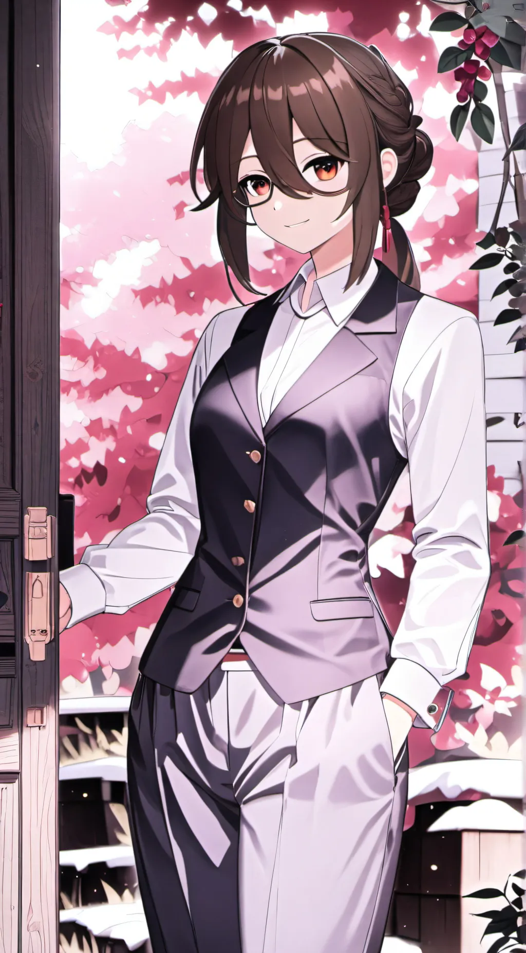 ai character: KitteySuki background