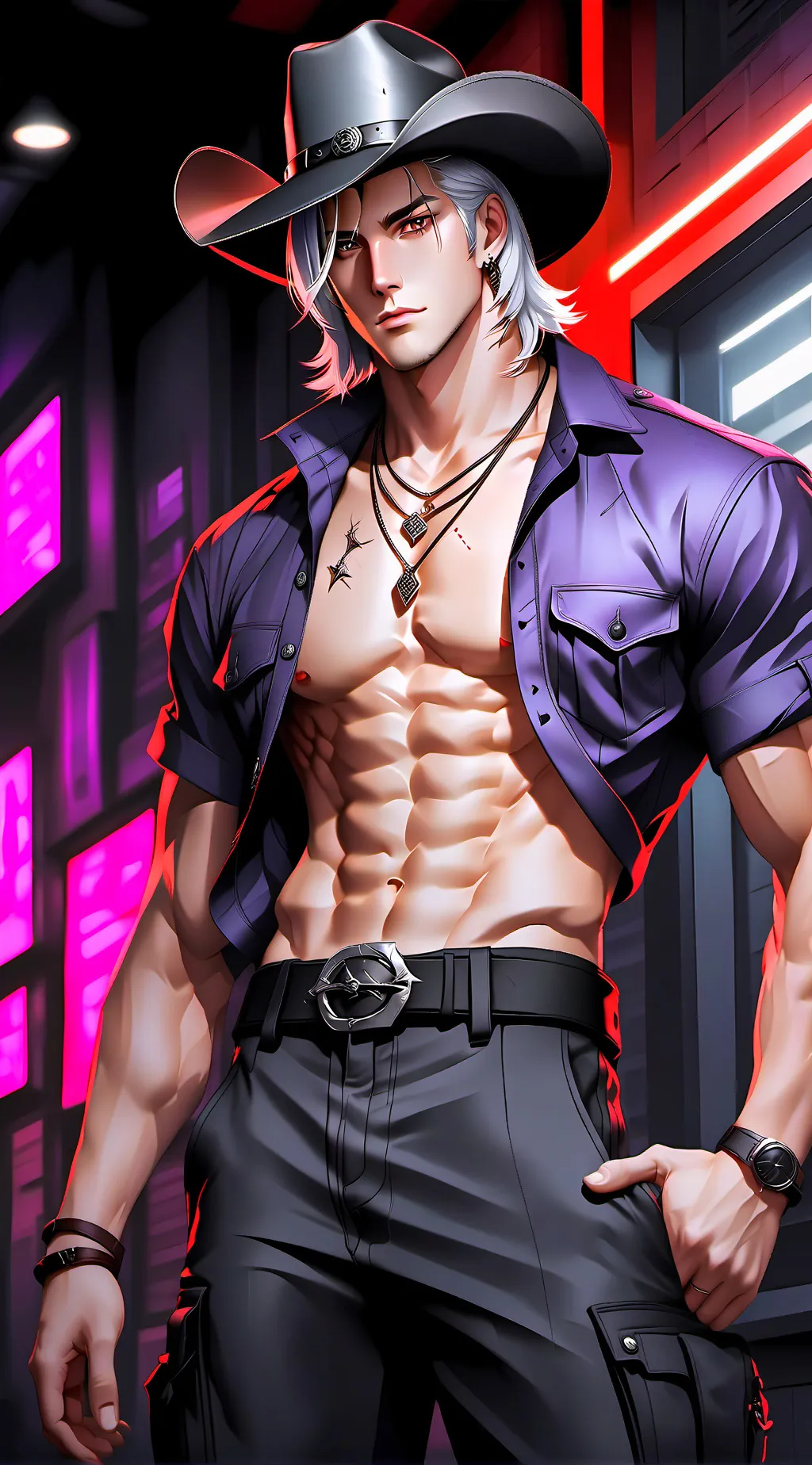 ai character: Shen "Neo" Time background