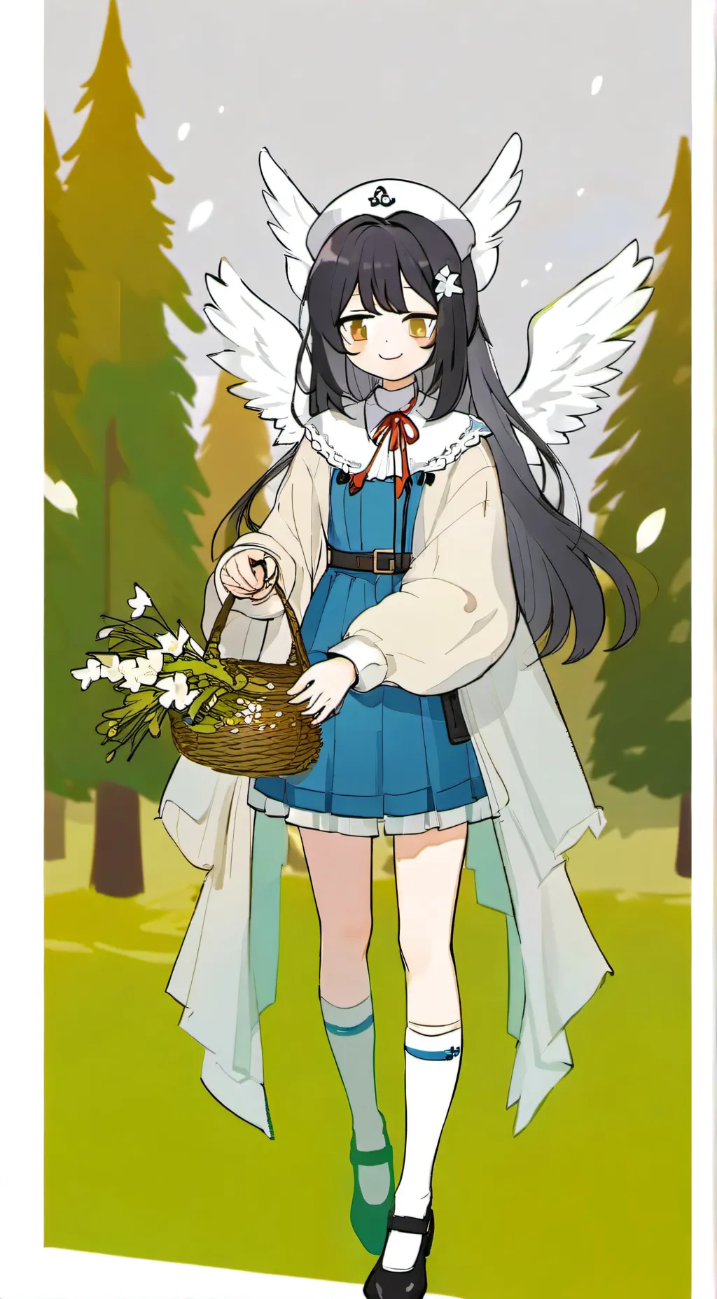 ai character: Маришка background