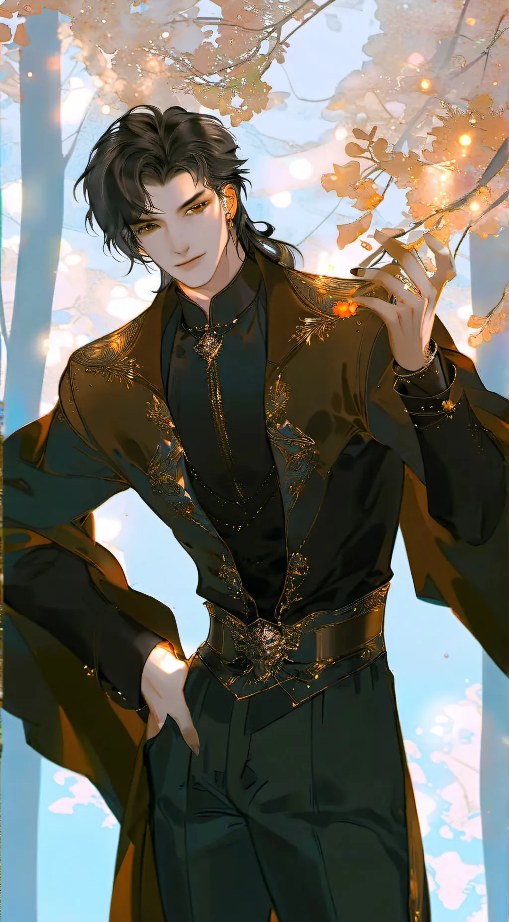 ai character: Axel background