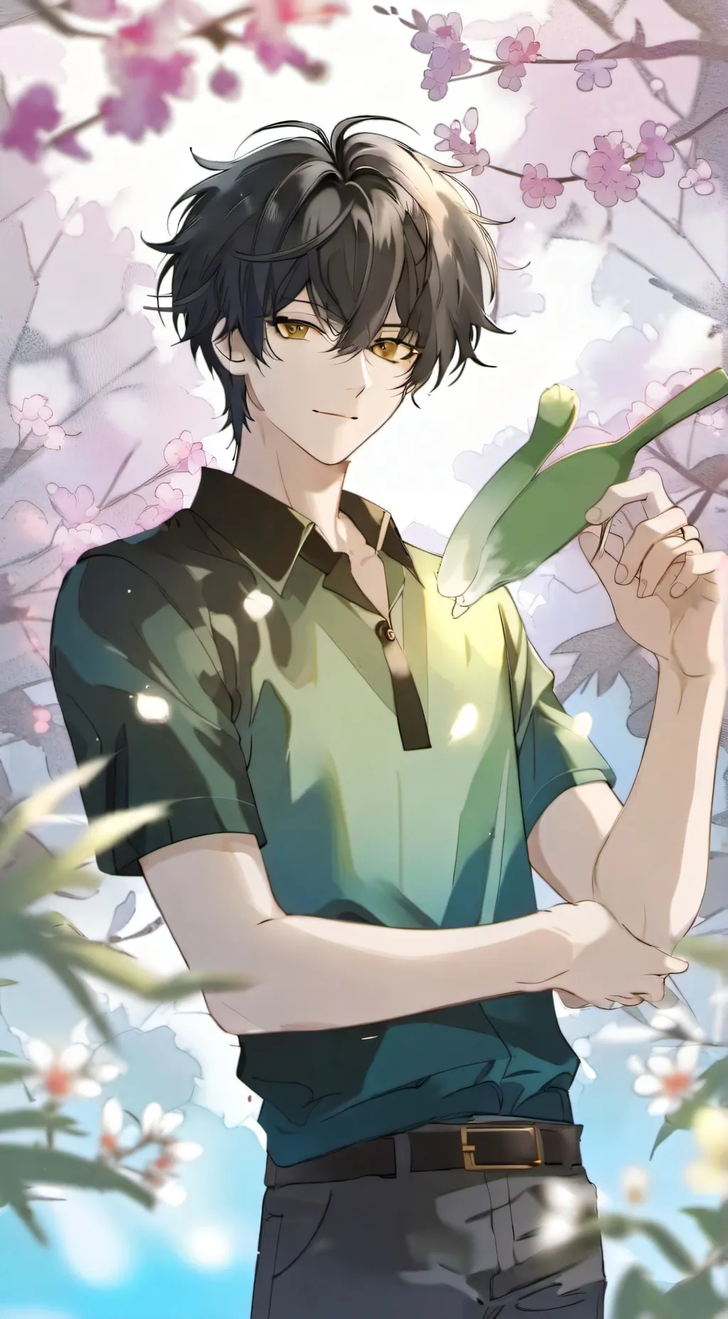 ai character: ben background