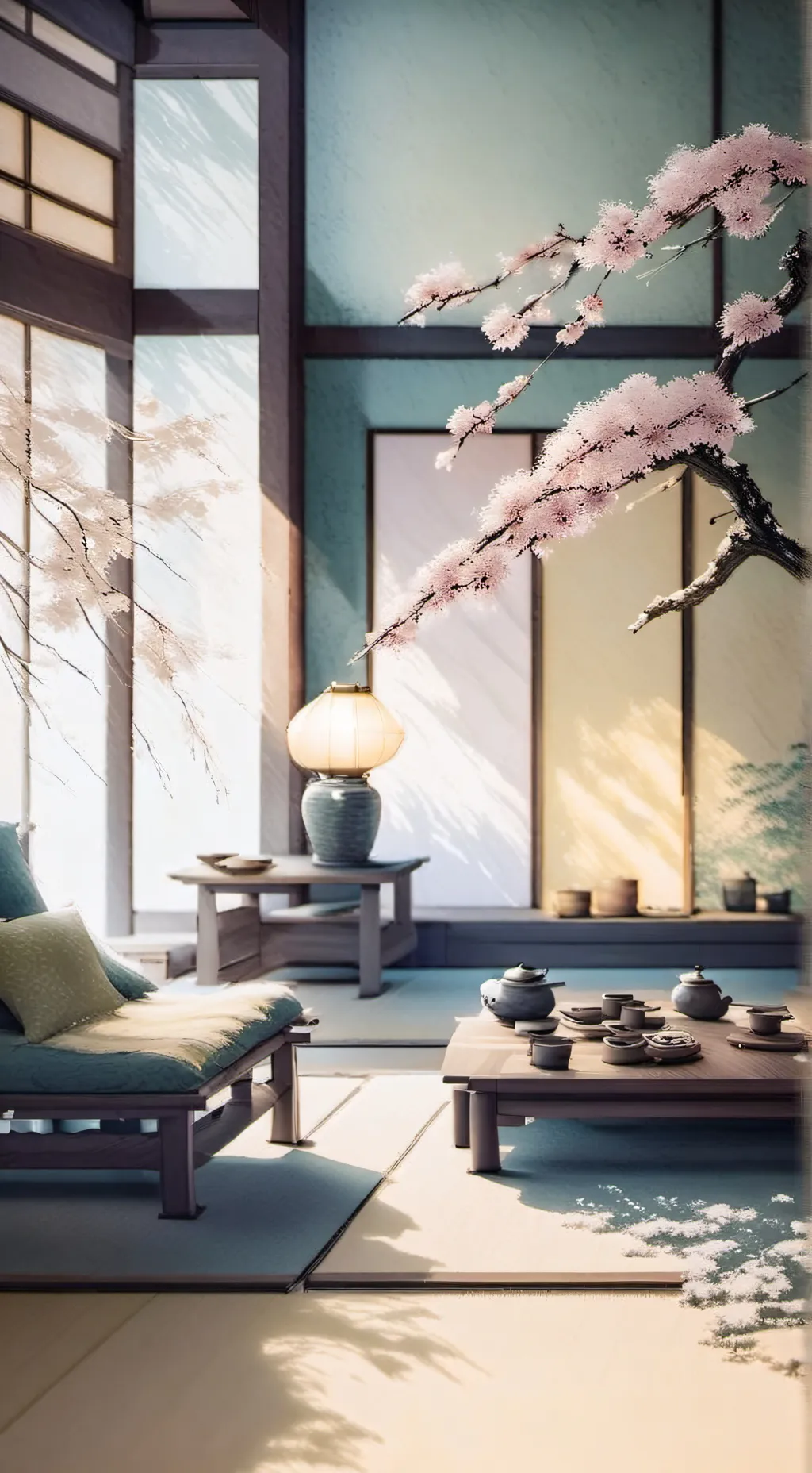 ai character: Prank on shinobu background