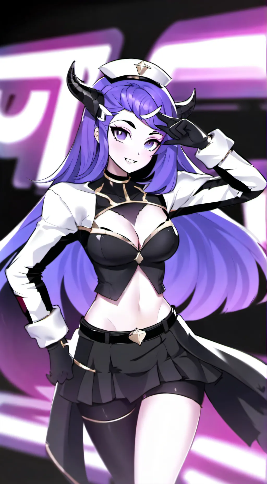 ai character: serena  background