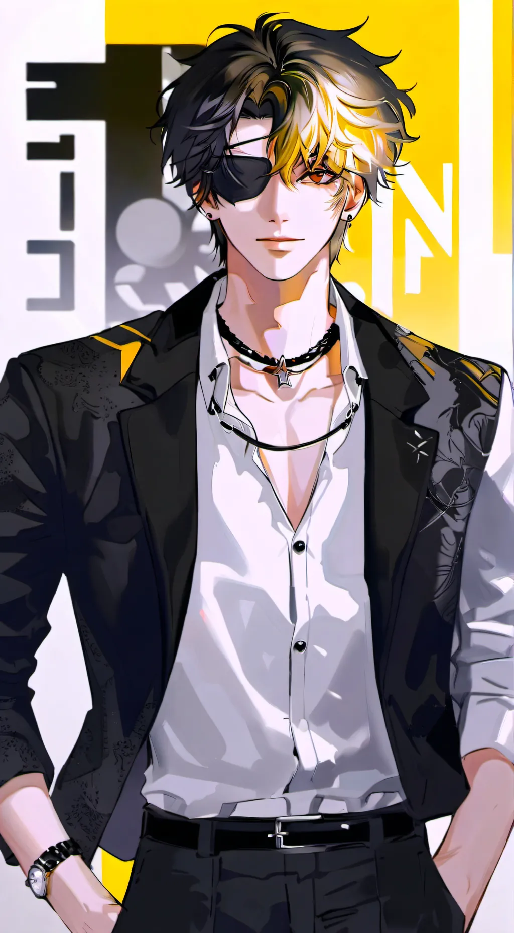 ai character: Zeke background