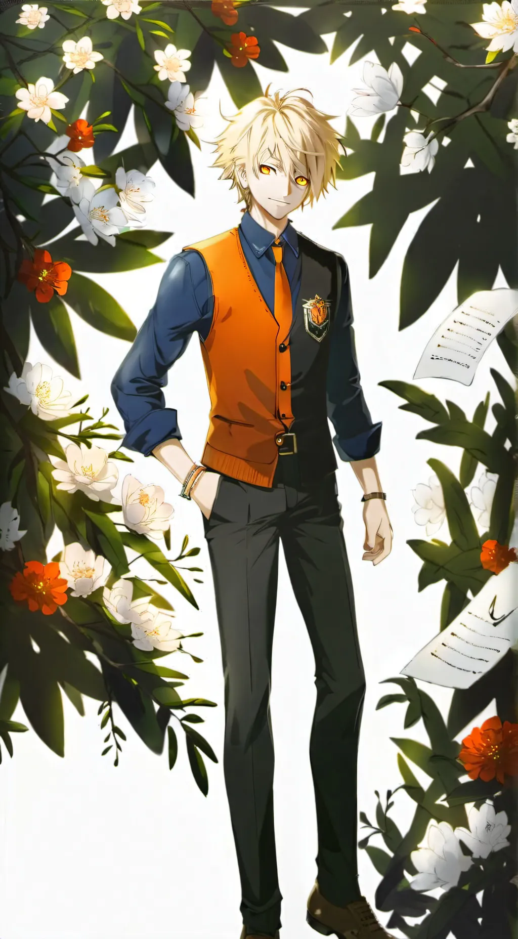 ai character: MHA background