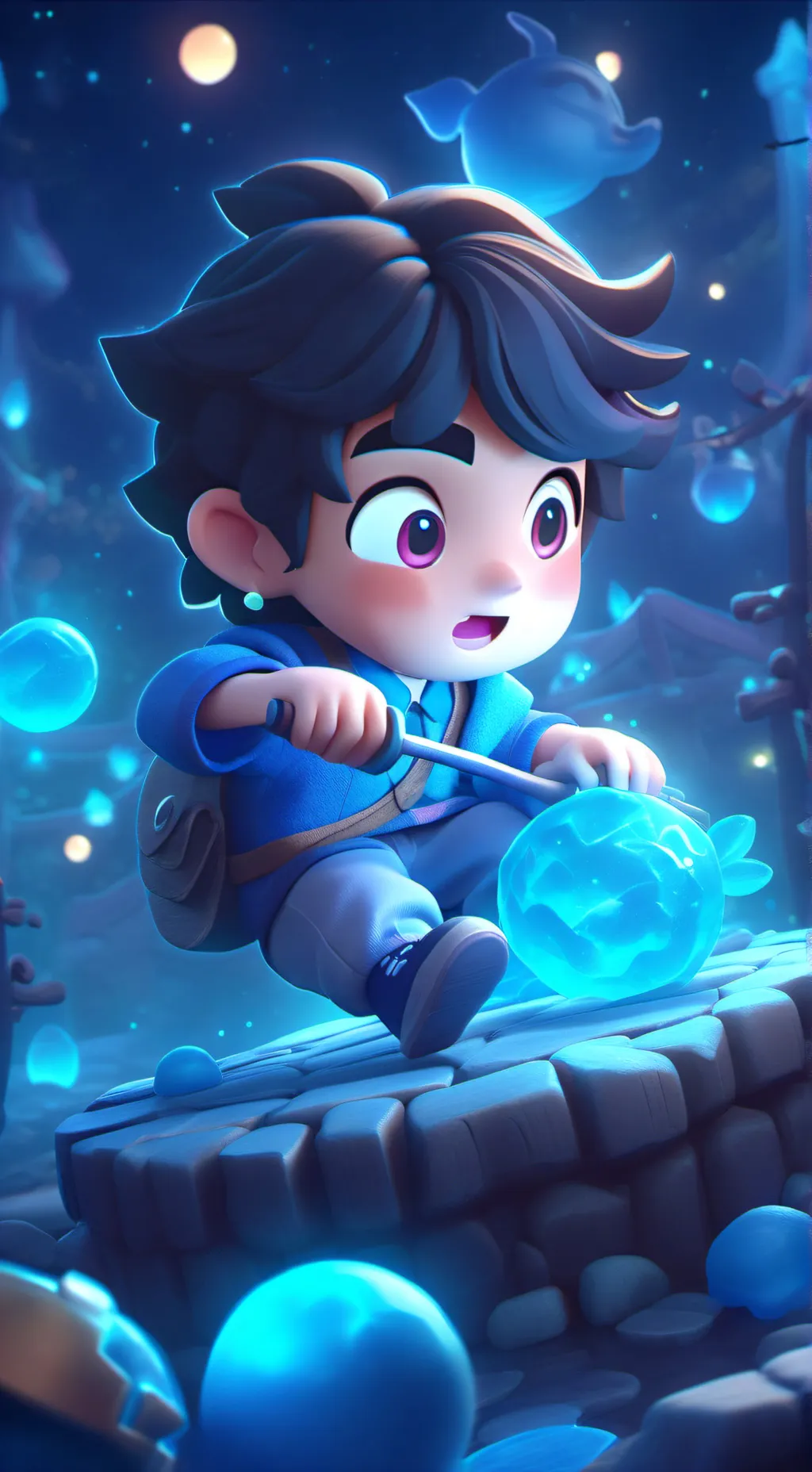 ai character: Luiz Federico Luiz background