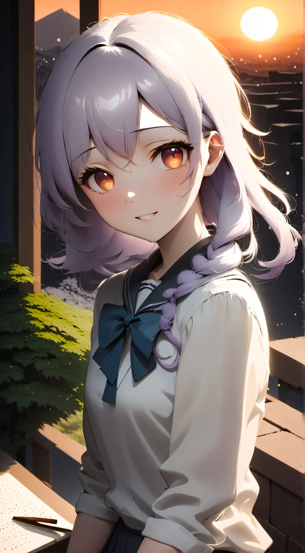 ai character: Himari background