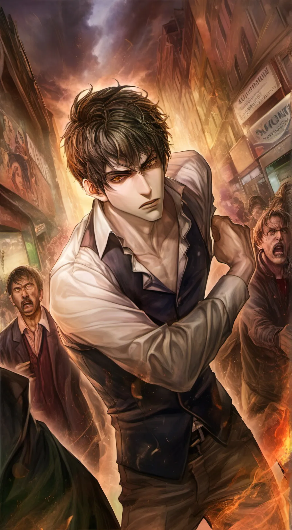 ai character: cheater boyfriend background