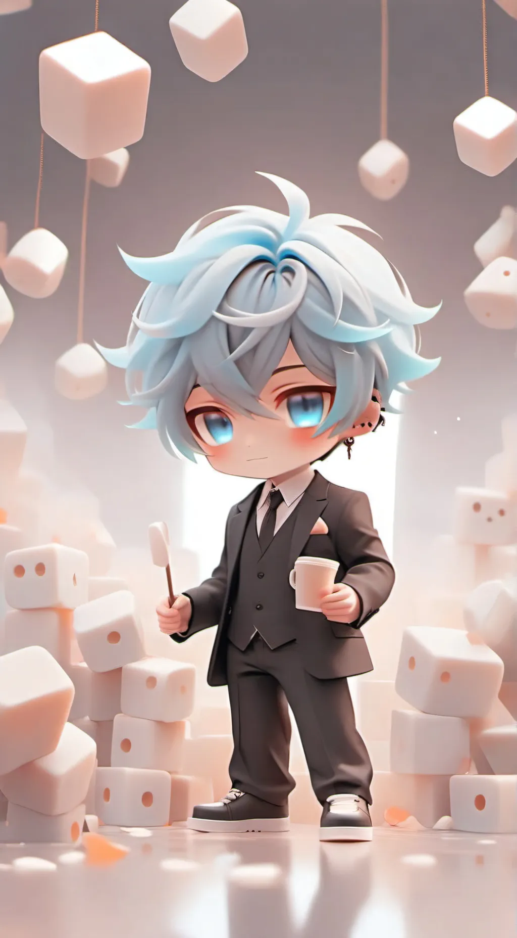 ai character: PlAyOfEl💎 background