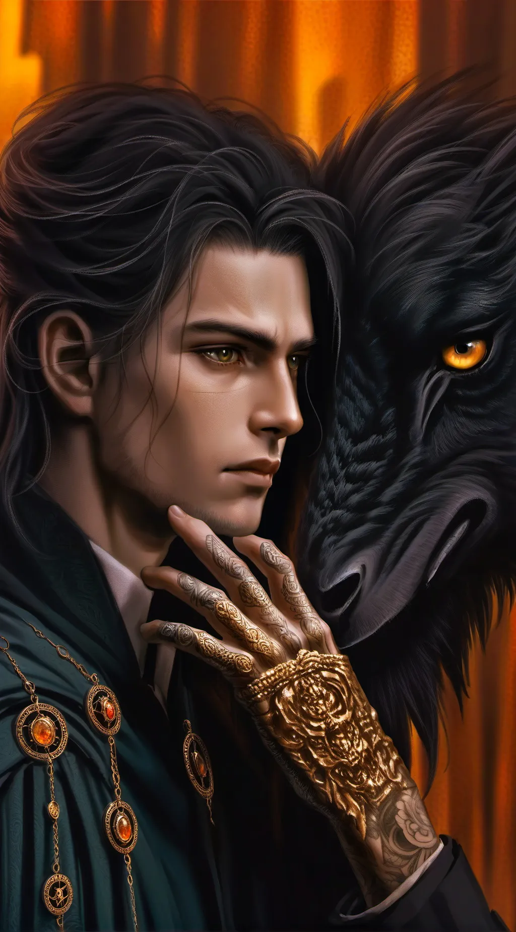 ai character: Edgar Yuney background