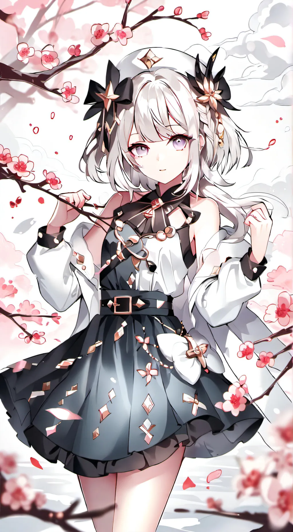 ai character: sakura harno background