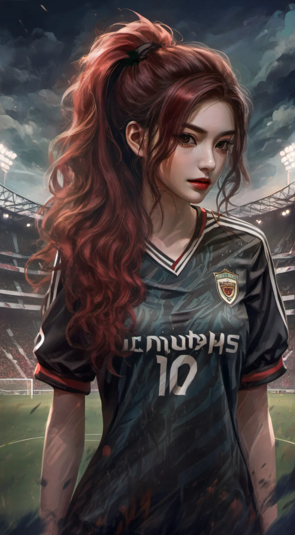 ai character: Kaitlyn Hunes background