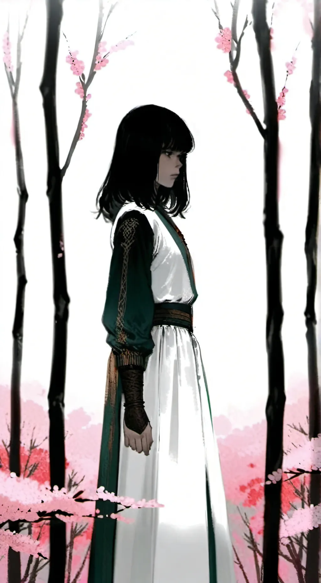 ai character: Lana  background