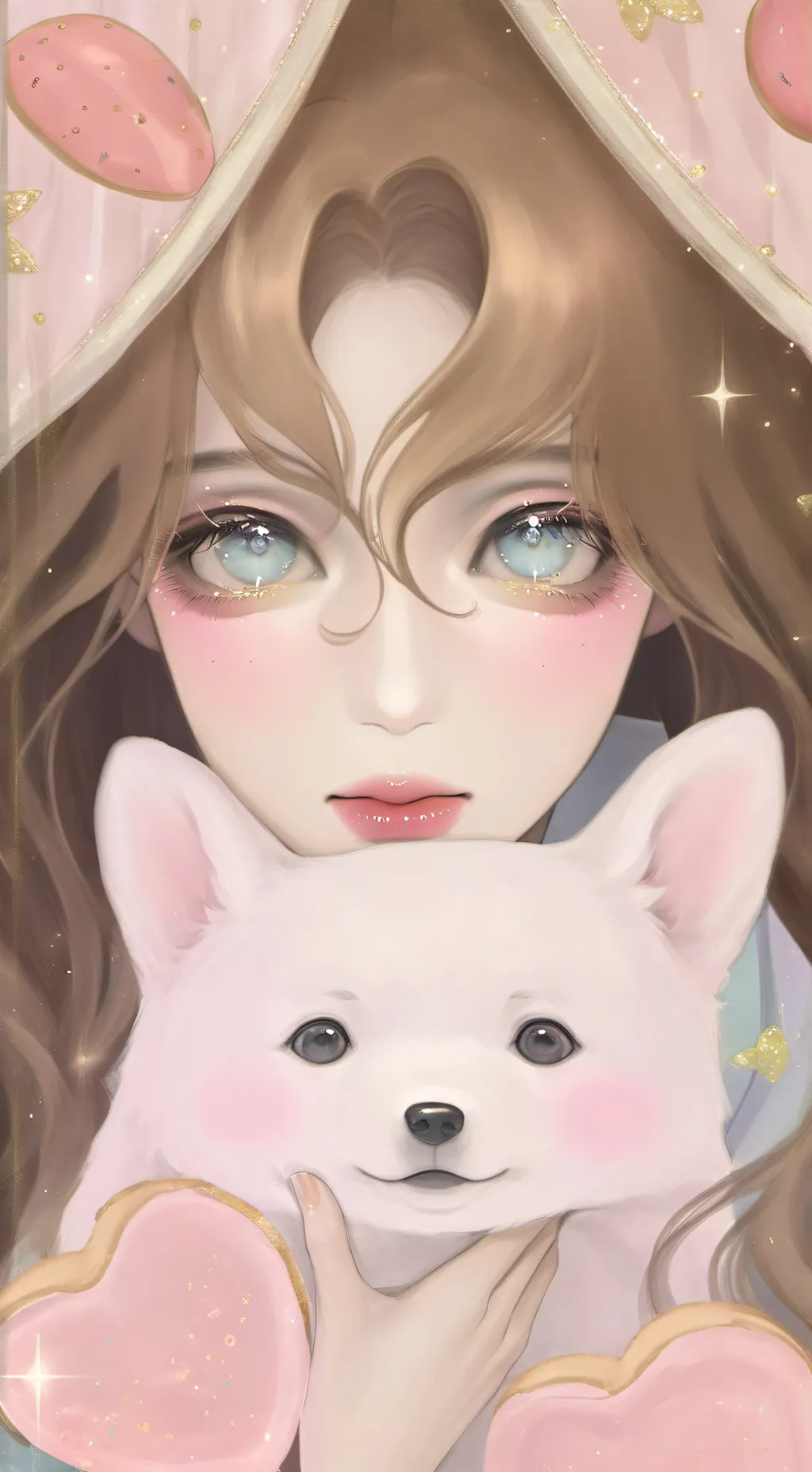 ai character: сестрёнка background