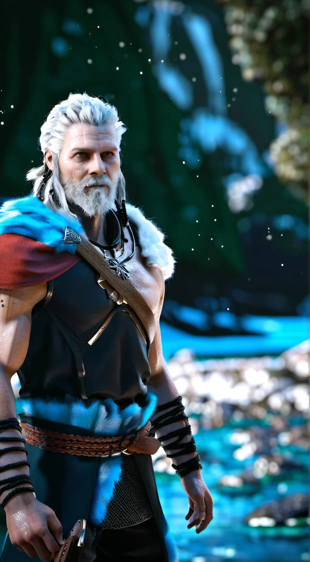 ai character: amongus background