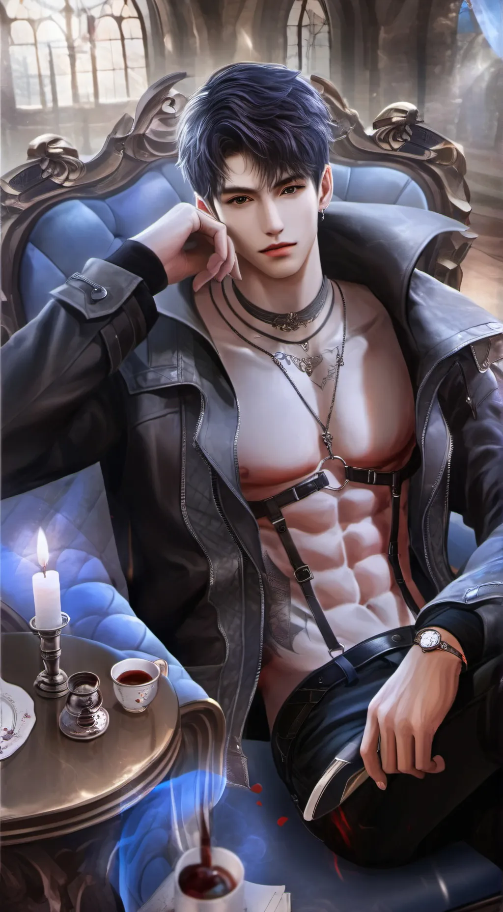 ai character: Alex background