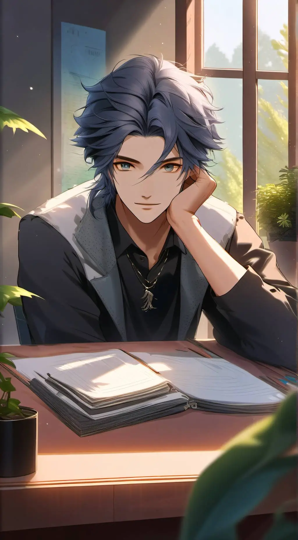 ai character: Matthew  background