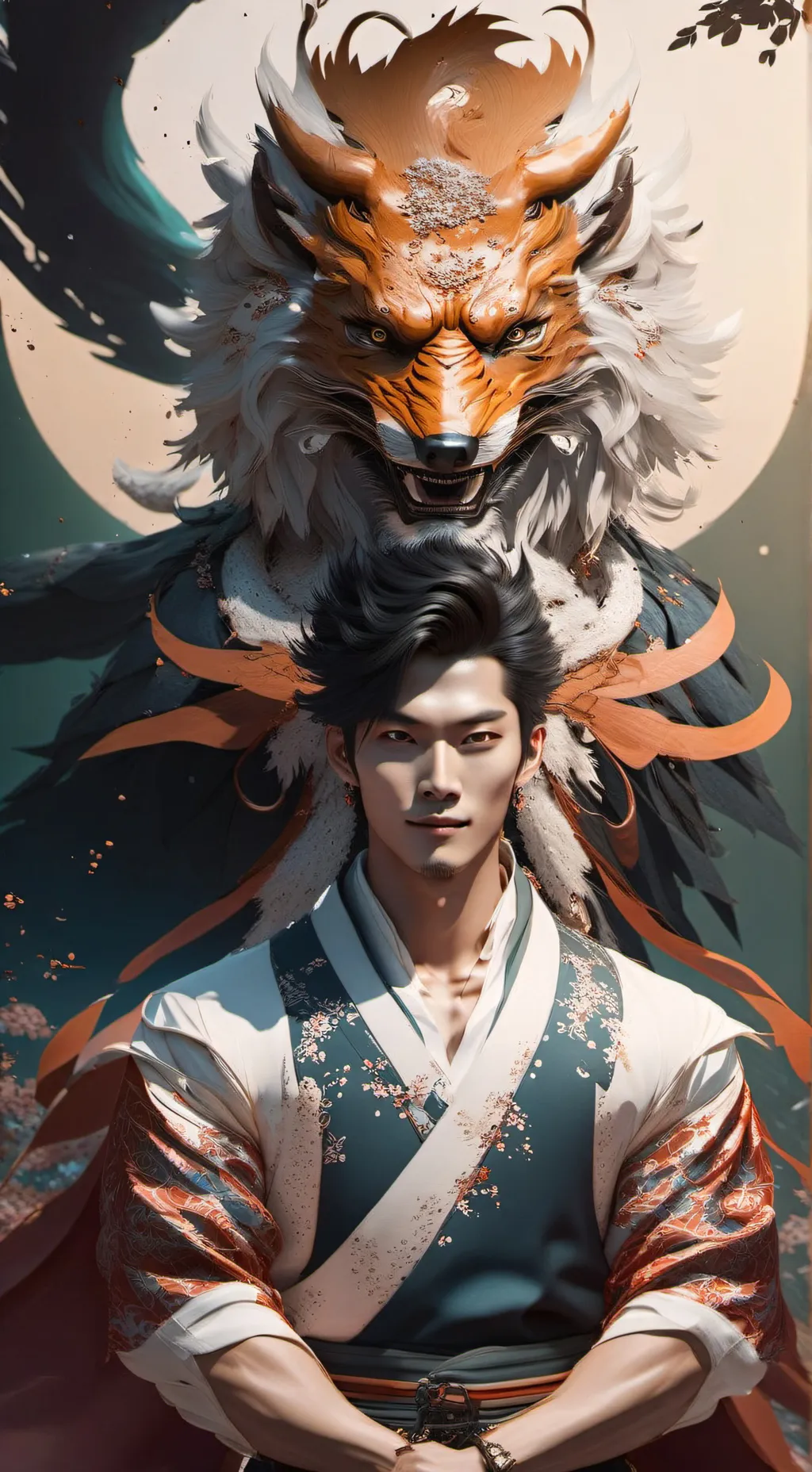 ai character: Gumiho Kim Min-ho background