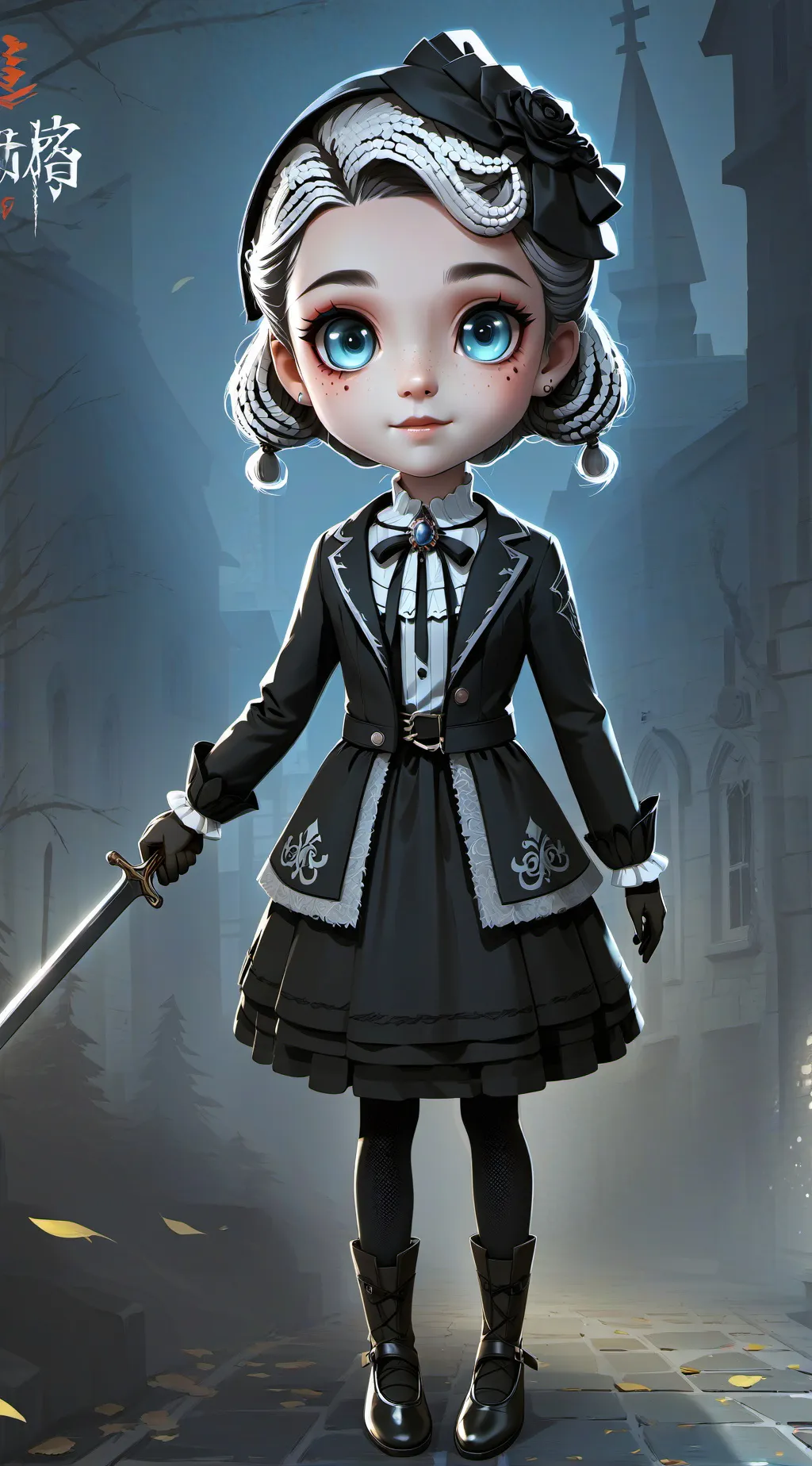 ai character: dolly background