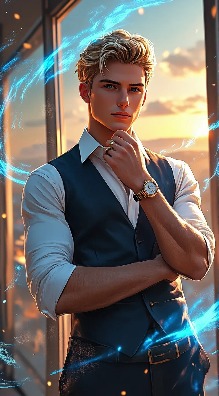 ai character: Leonardo background