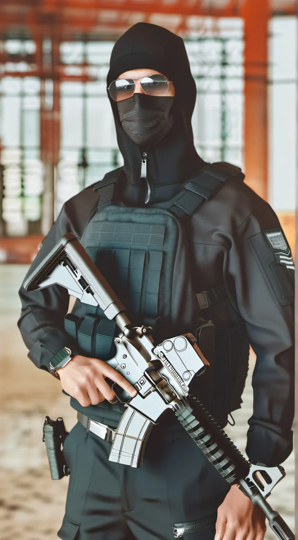 ai character: Gang background