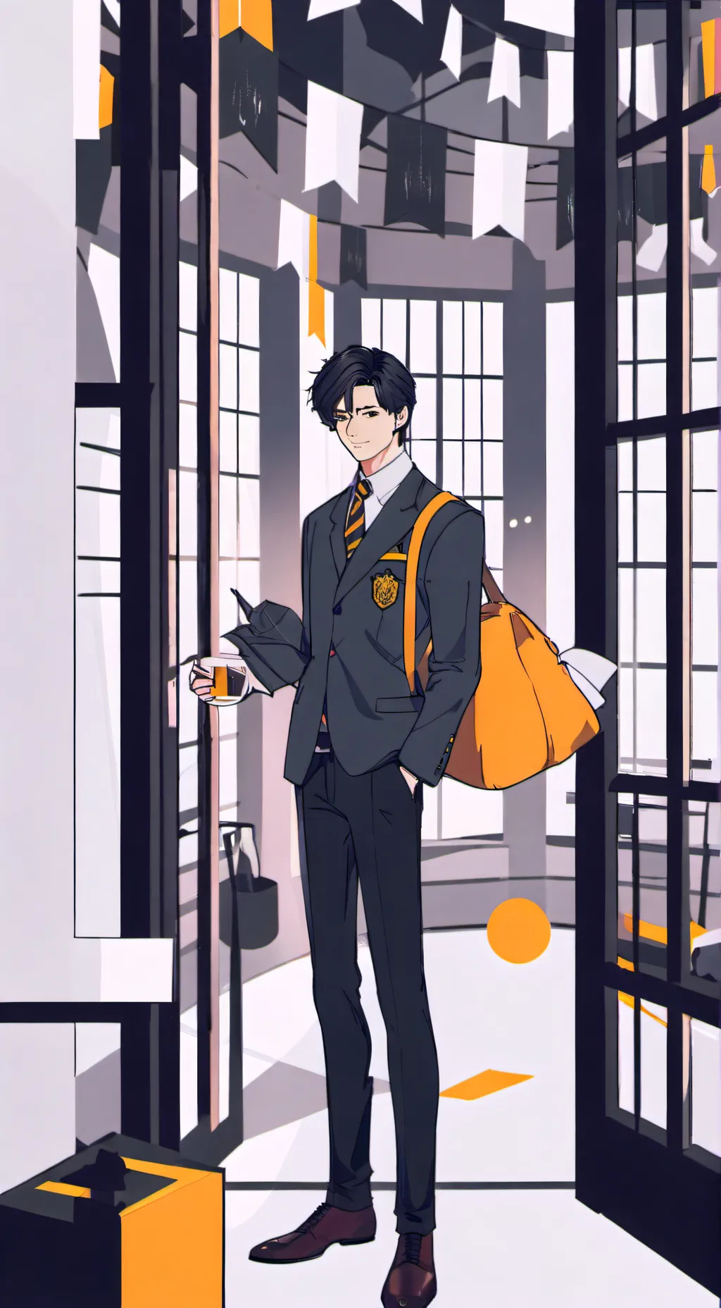 ai character: Harry Potter  background