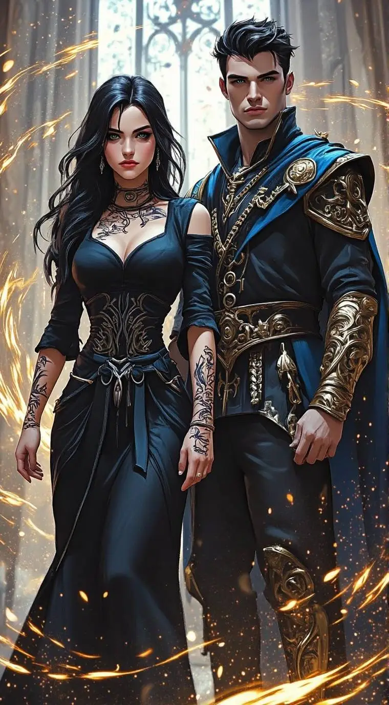 ai character: Nicholas  background