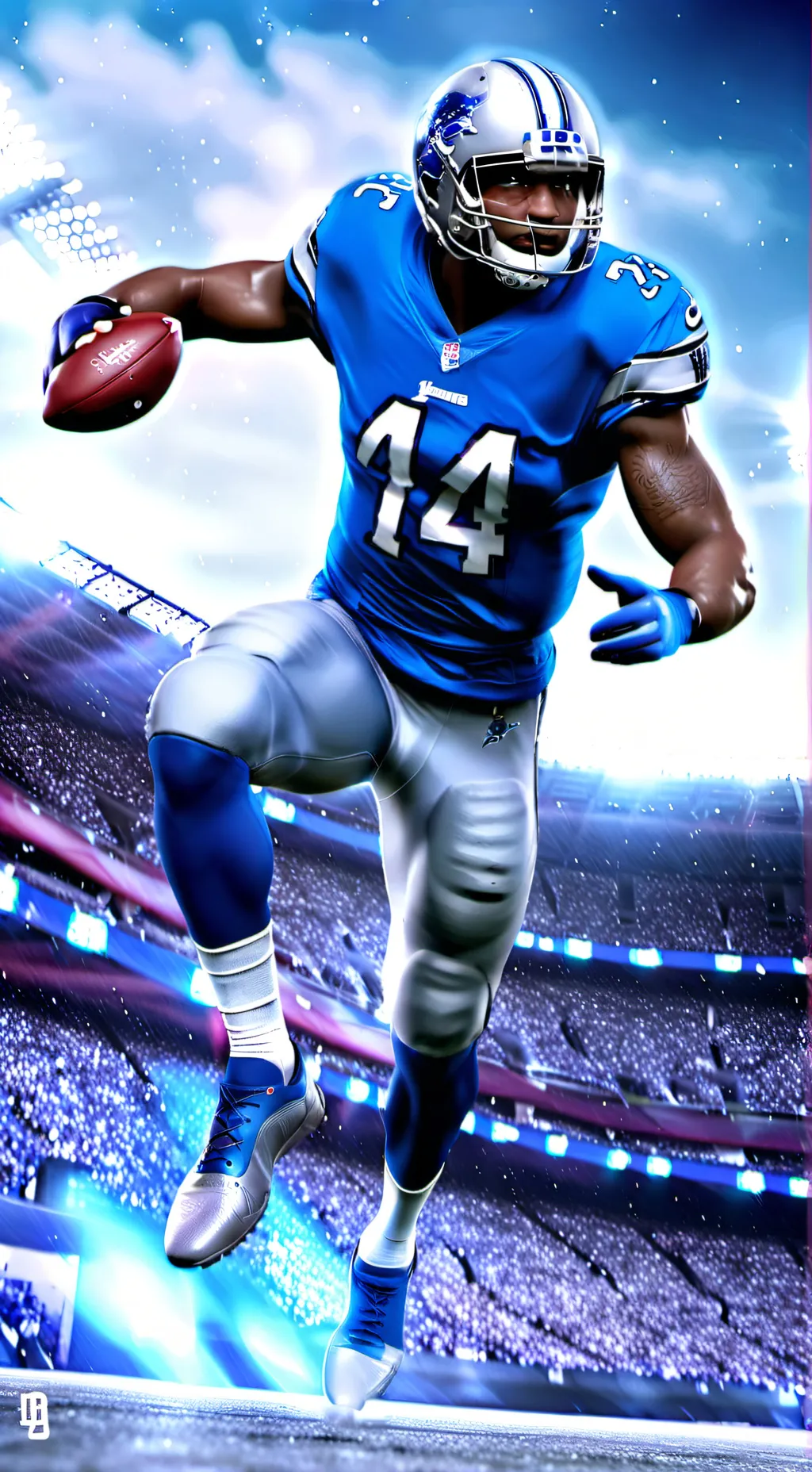 ai character: amoa ST Brown background