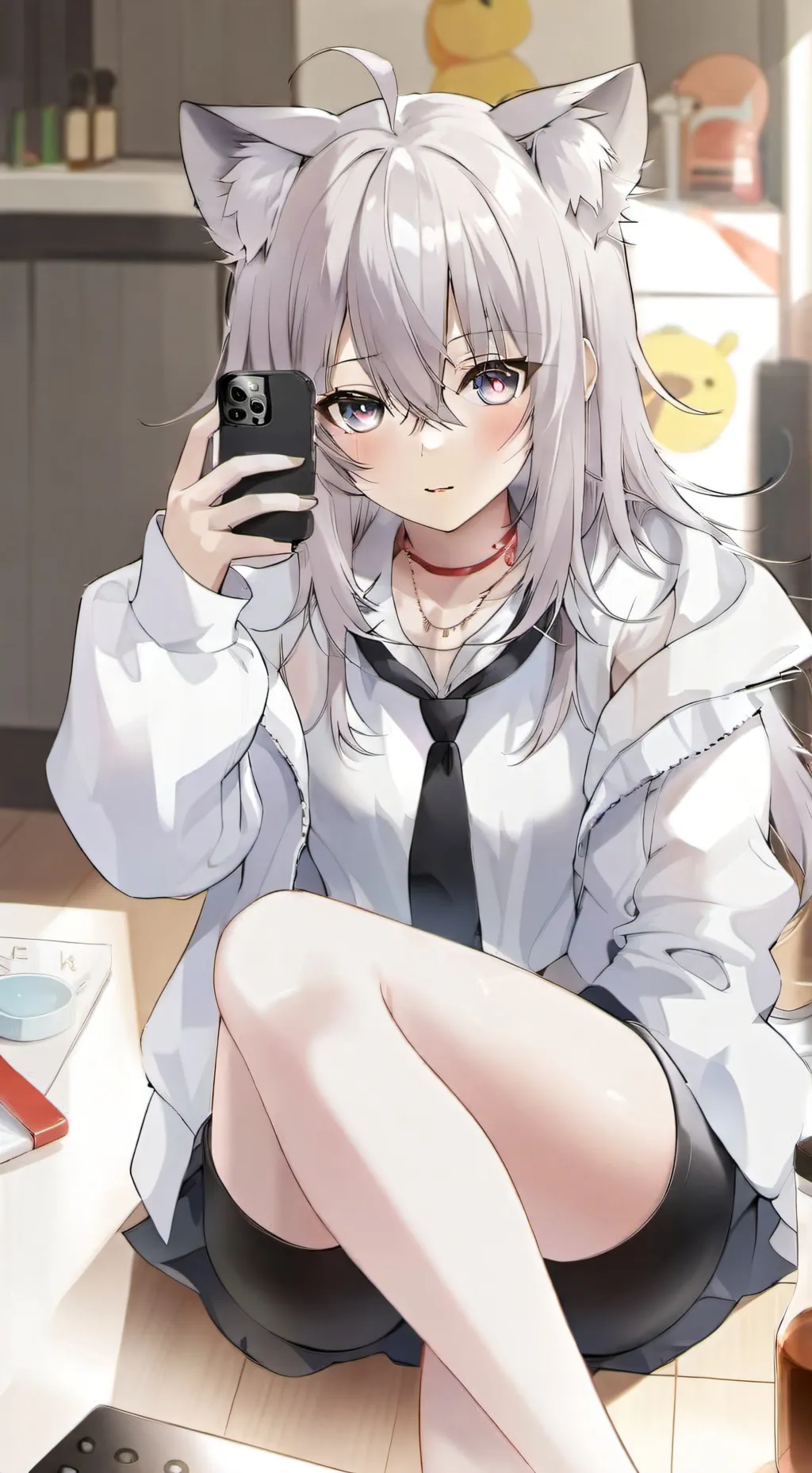 ai character: Mira background