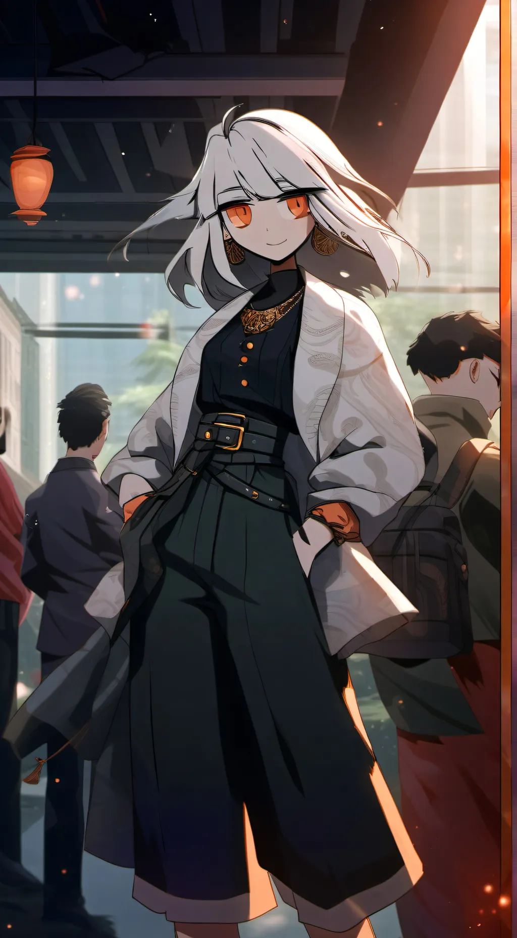 ai character: Claire  background