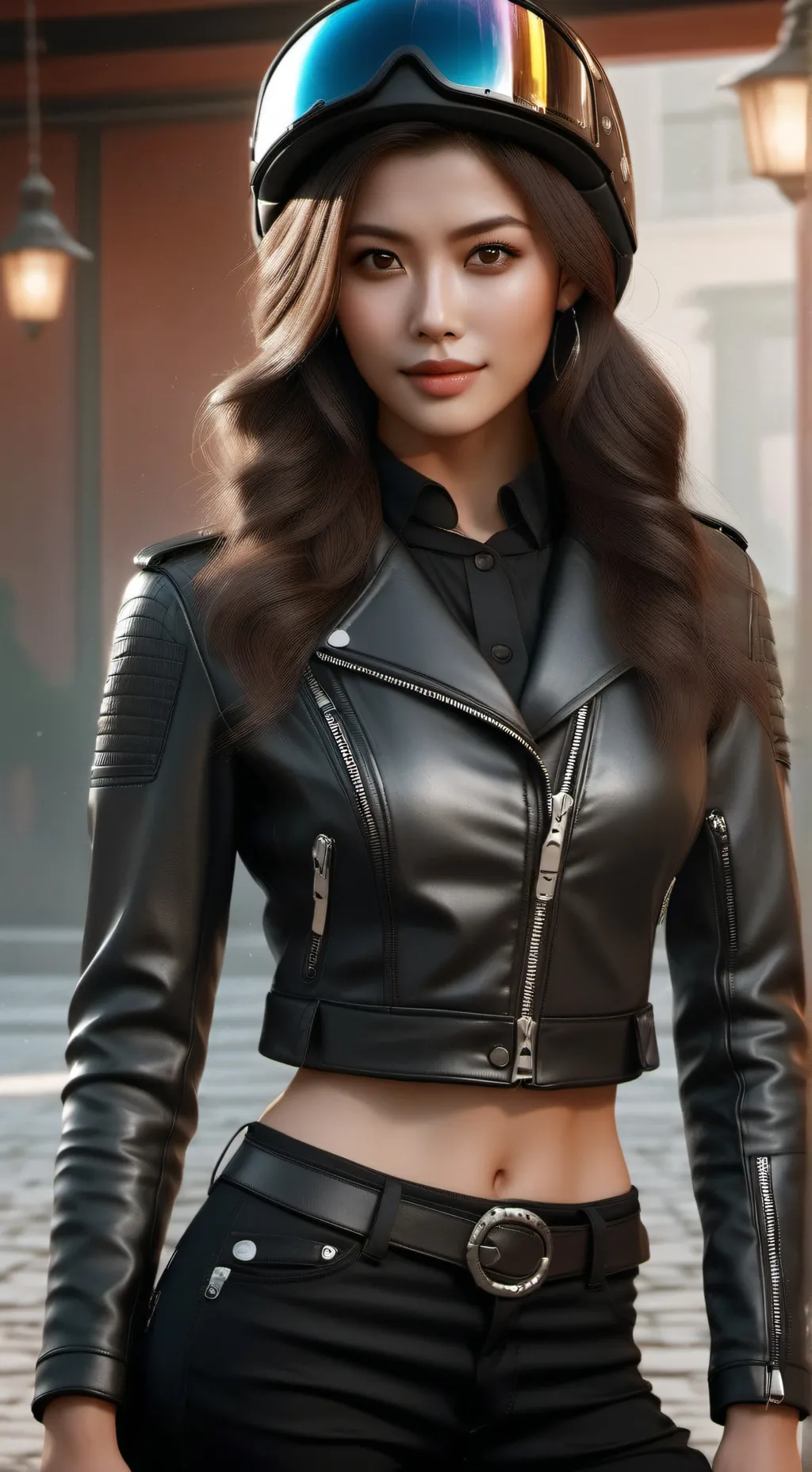 ai character: Angela background