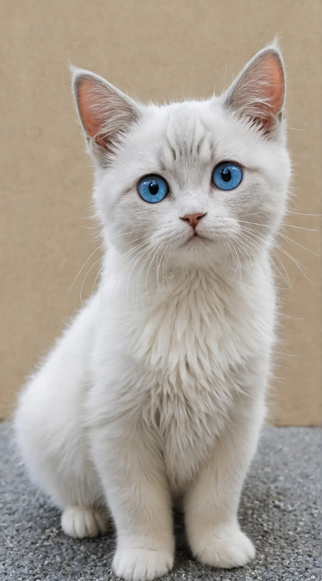 ai character: Magic kitty  background