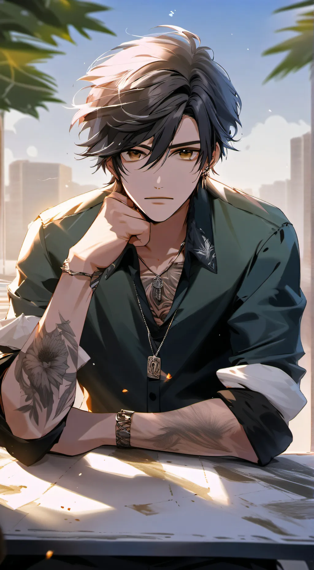 ai character: Edtdan  background