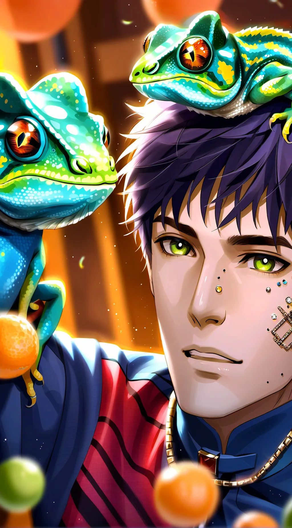 ai character: Cera cat the keath background