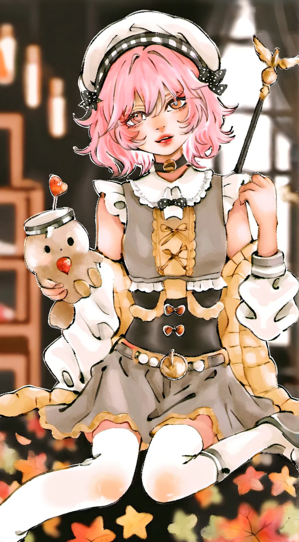 ai character: Ayame background