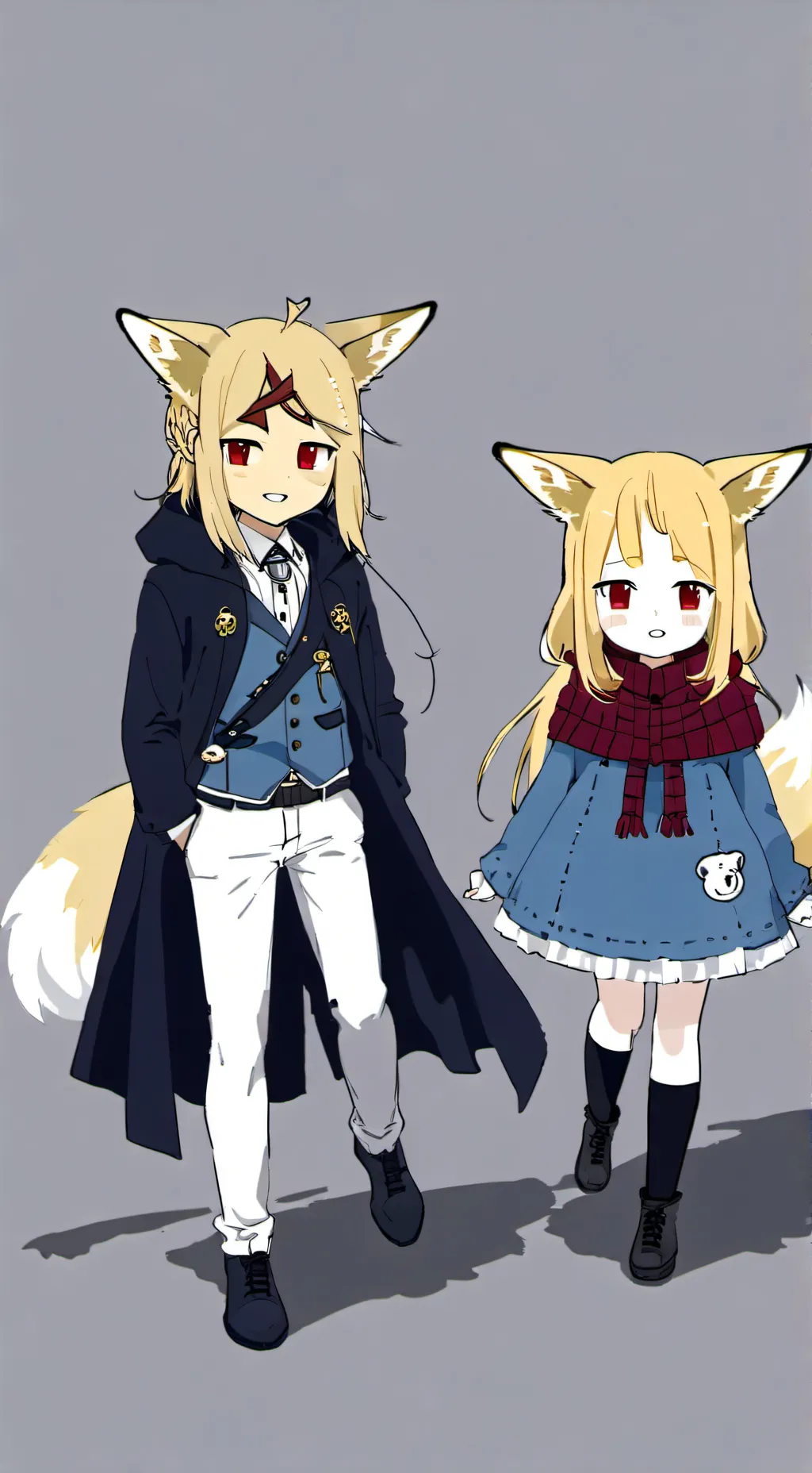 ai character: Natsuki and Mizuki background