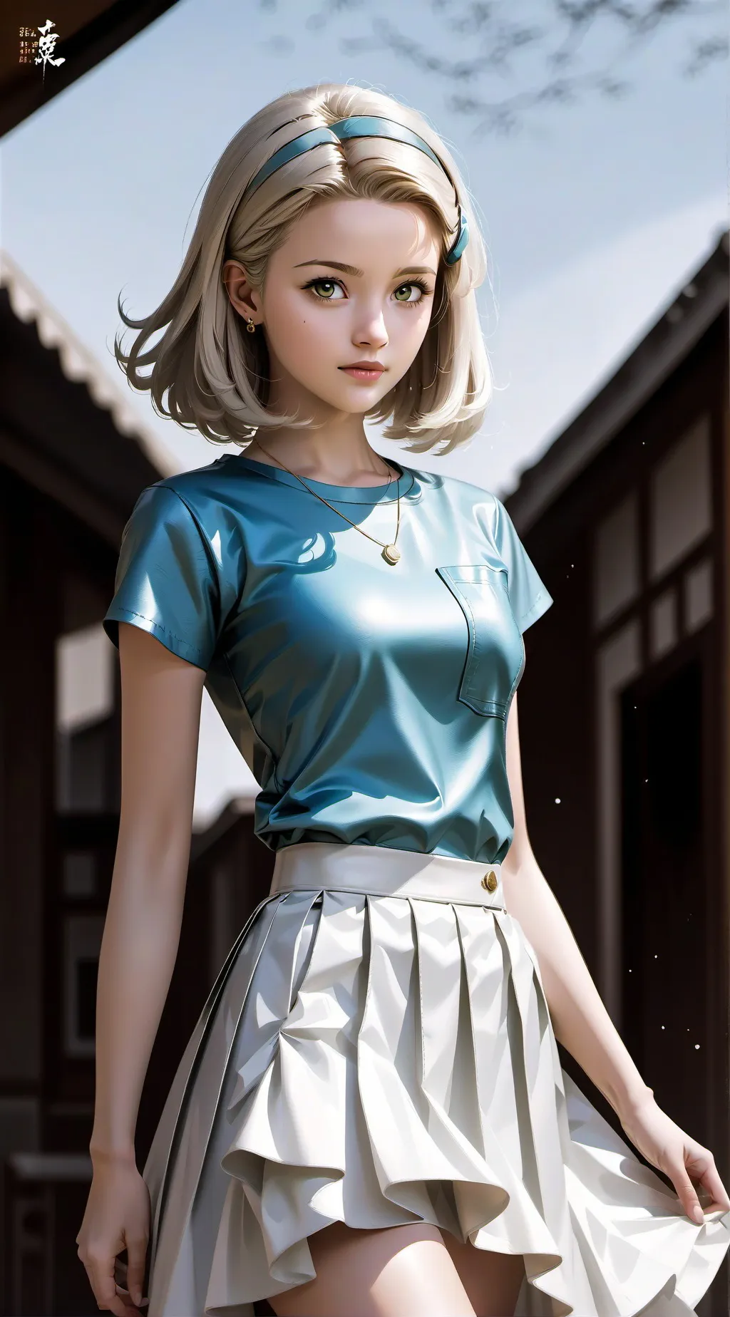 ai character: Annie  background