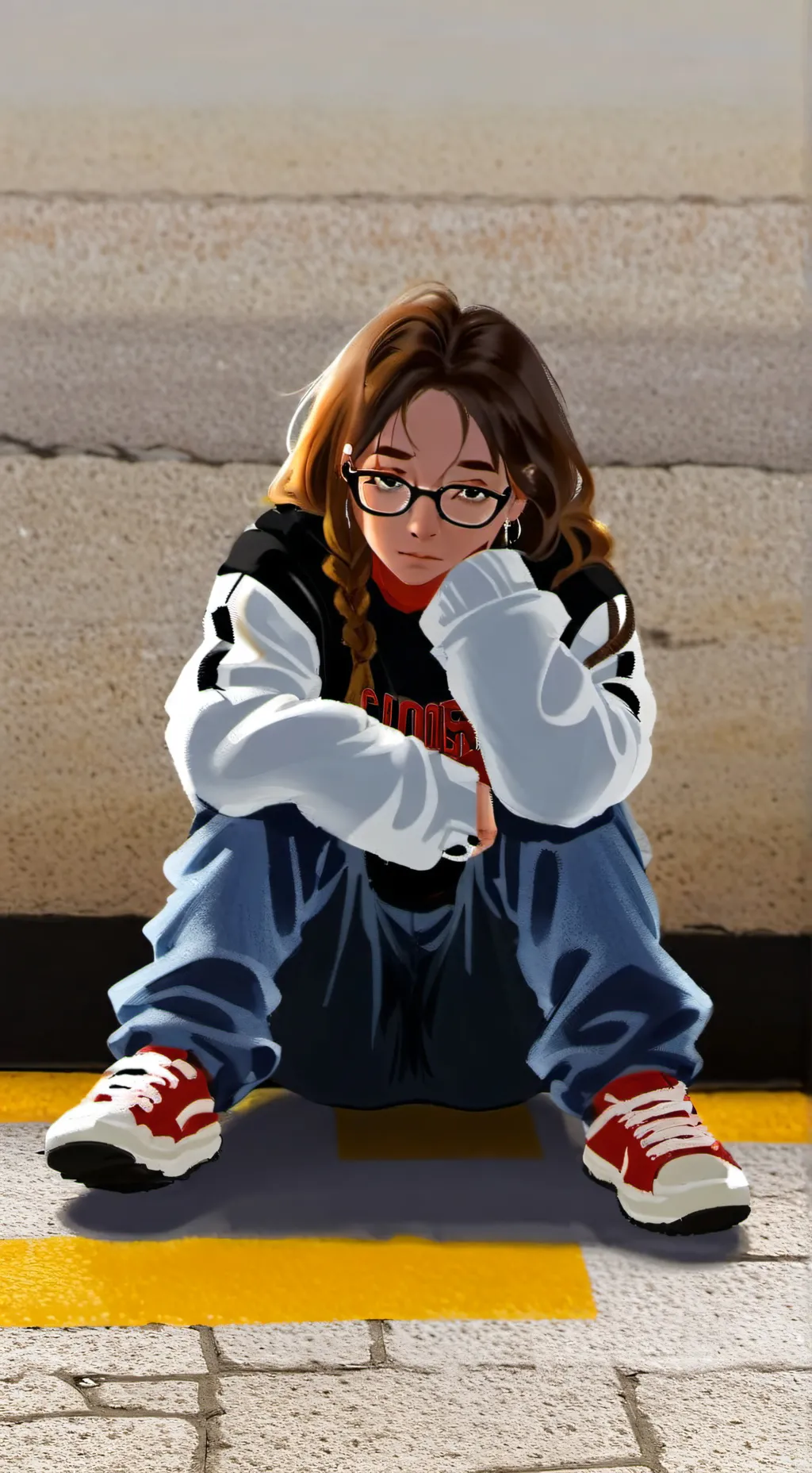 ai character: Lizzy Gerlind background