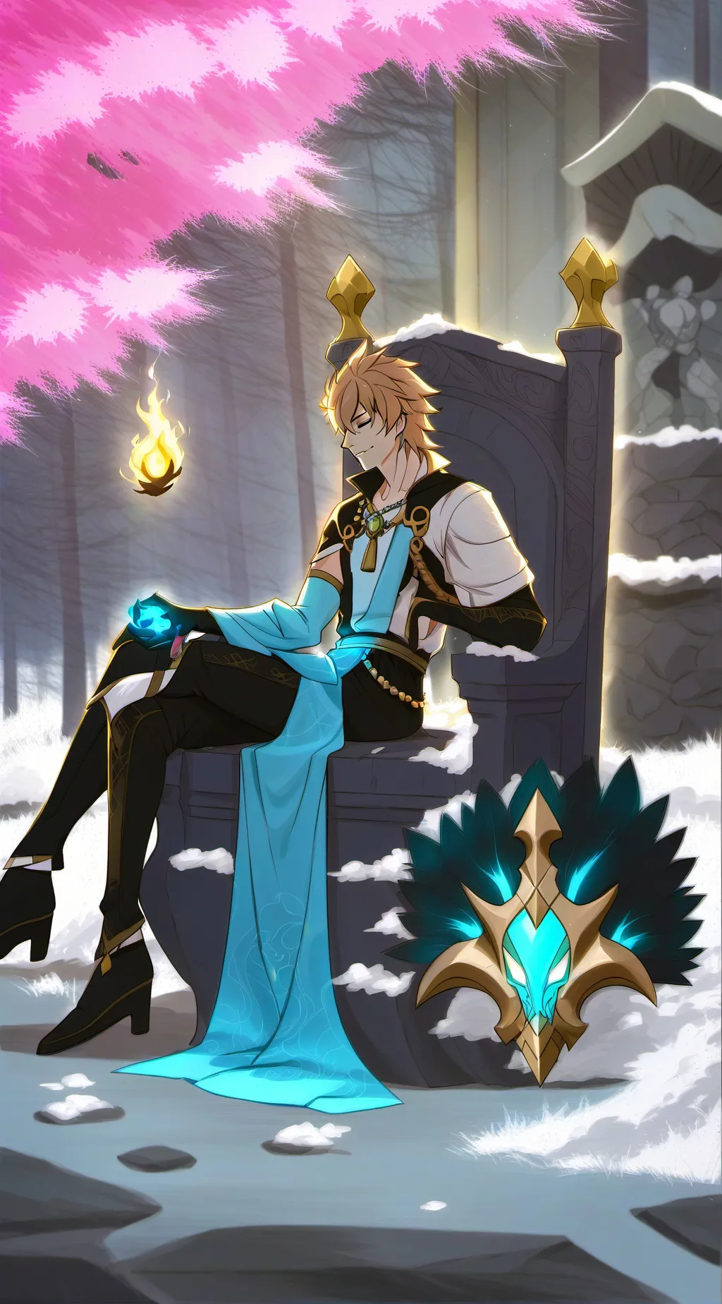 ai character: Zane background