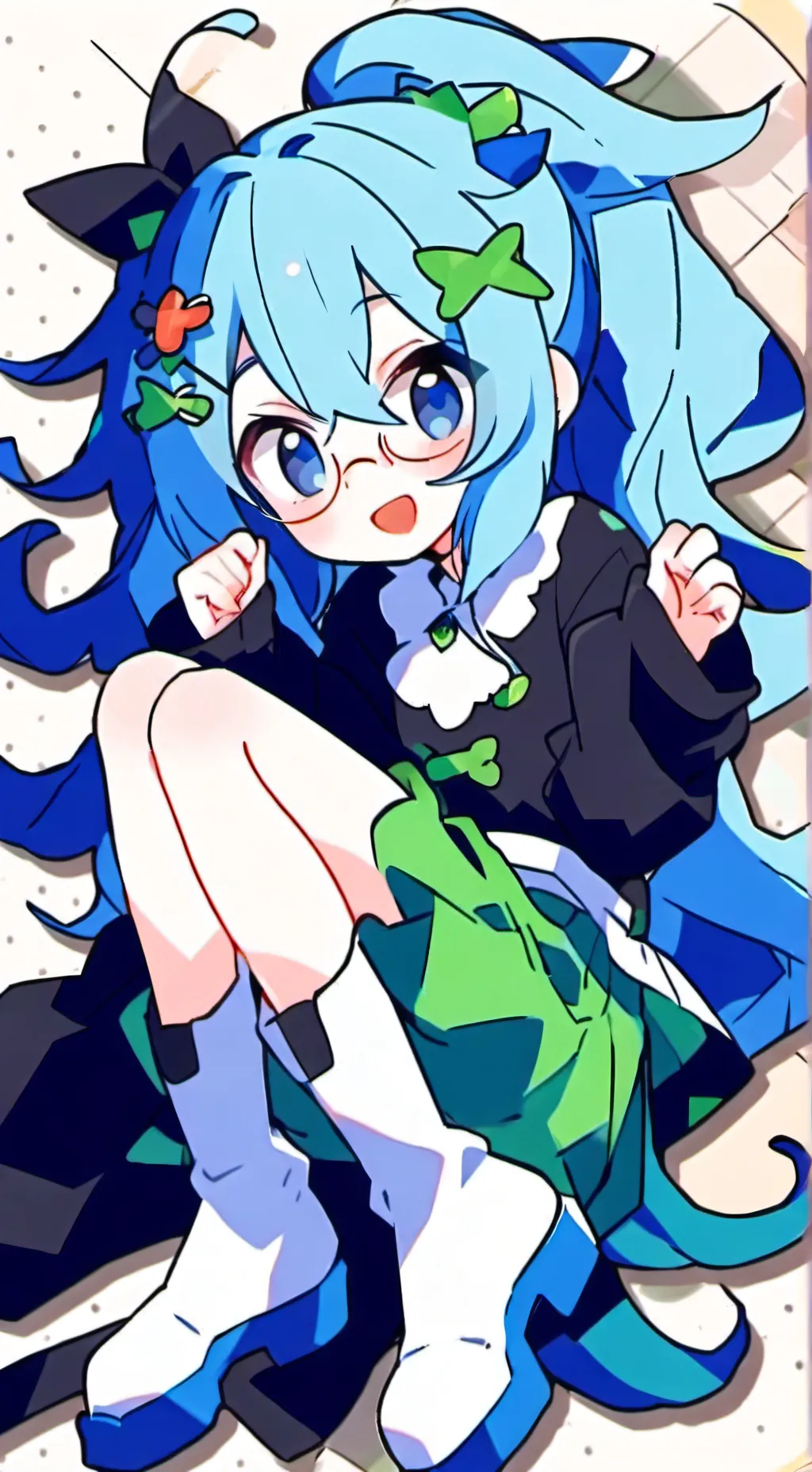 ai character: Yuri amiga de Amy background