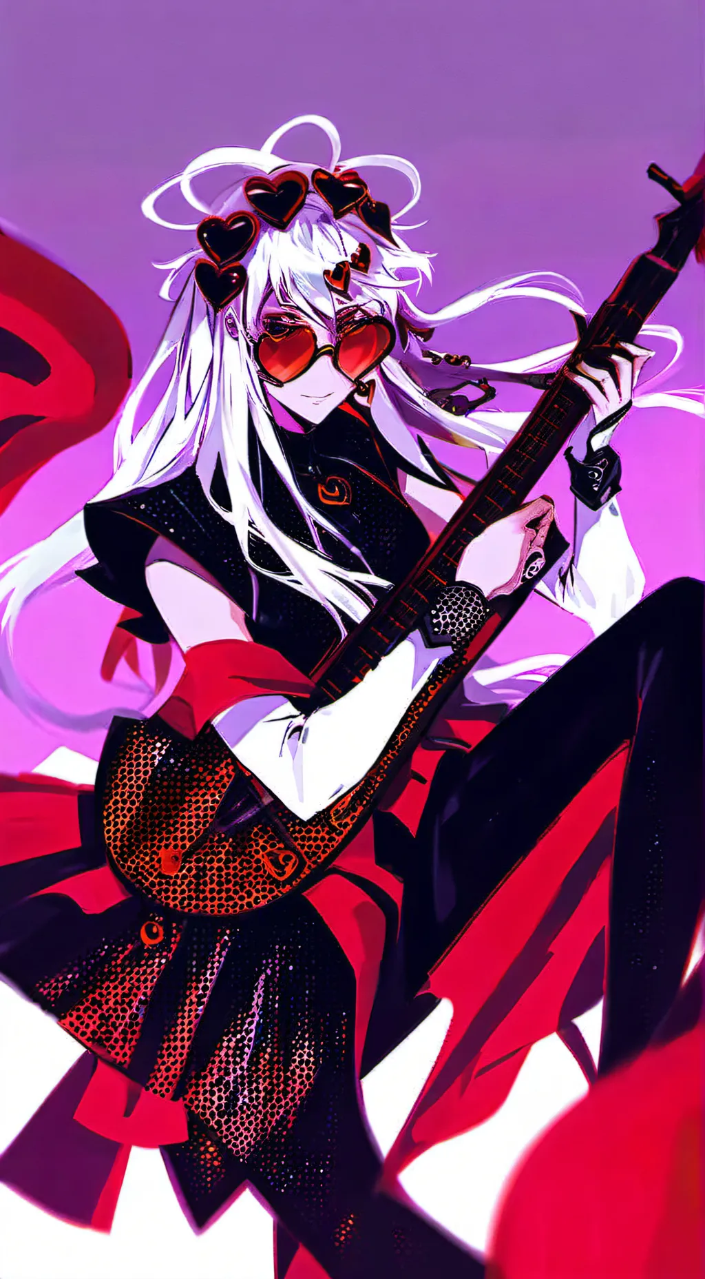 ai character: valentino sick background