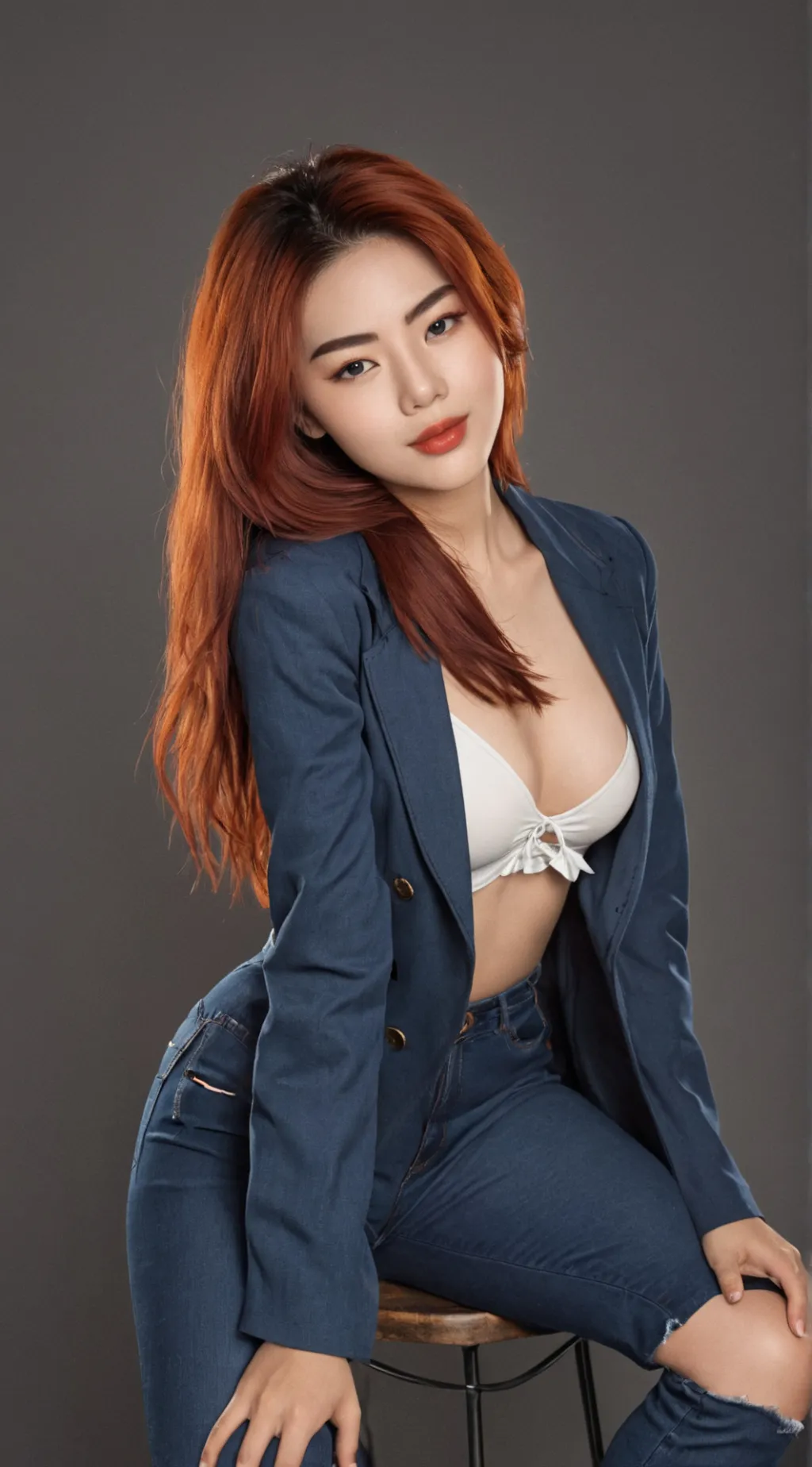 ai character: Mikha  background