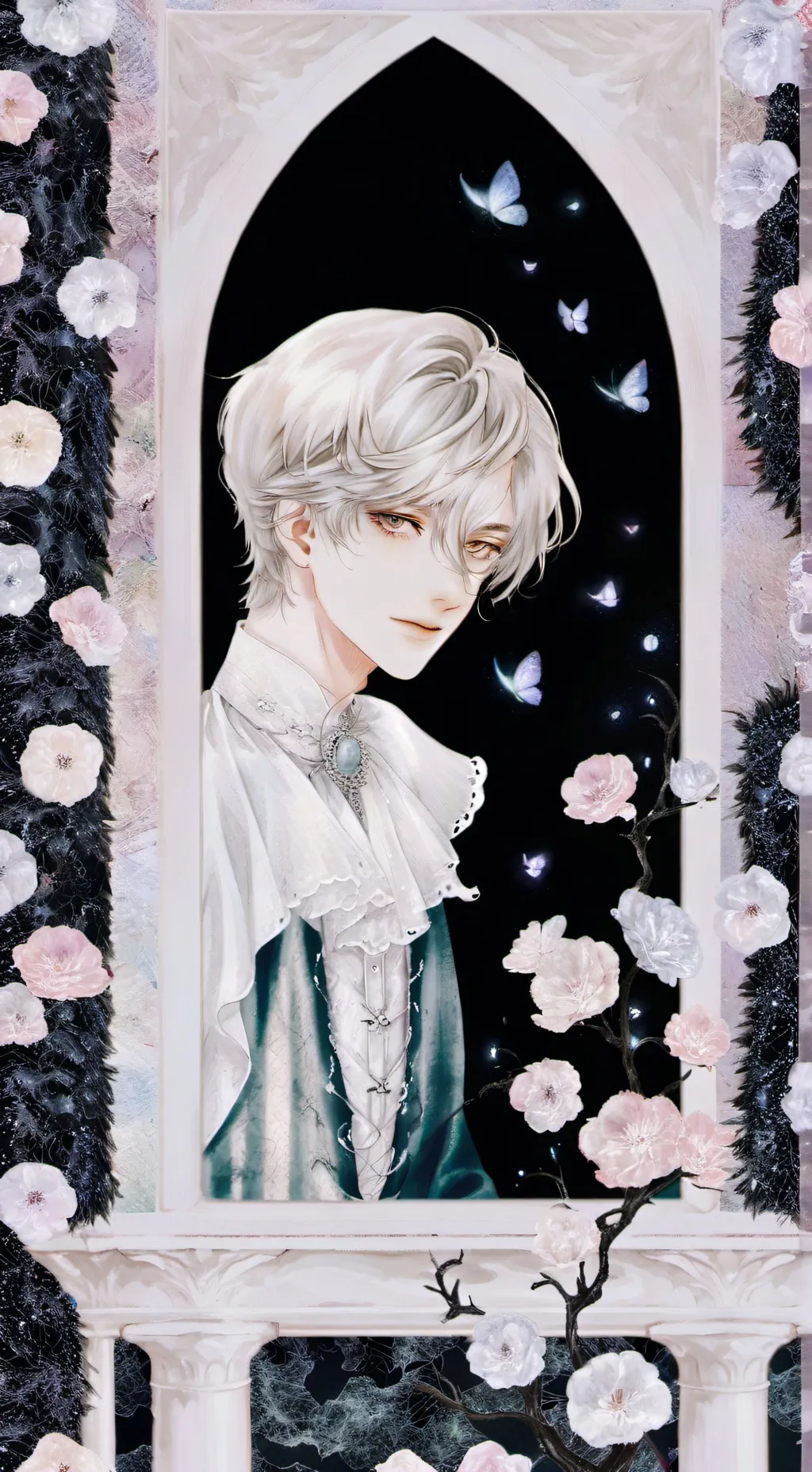 ai character: Adam(persian) background