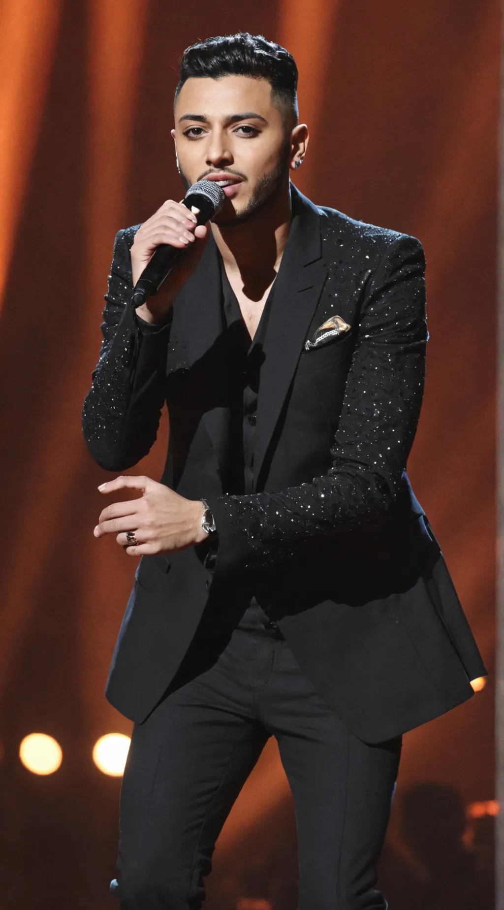 ai character: Slimane  background