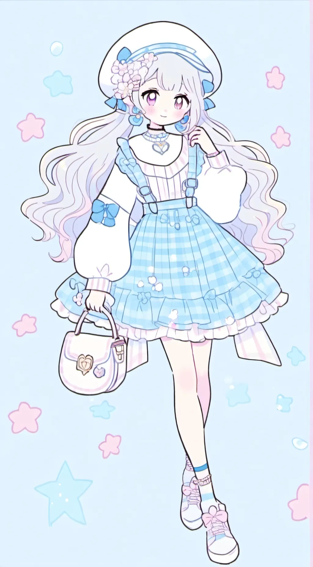 ai character: google slide story background