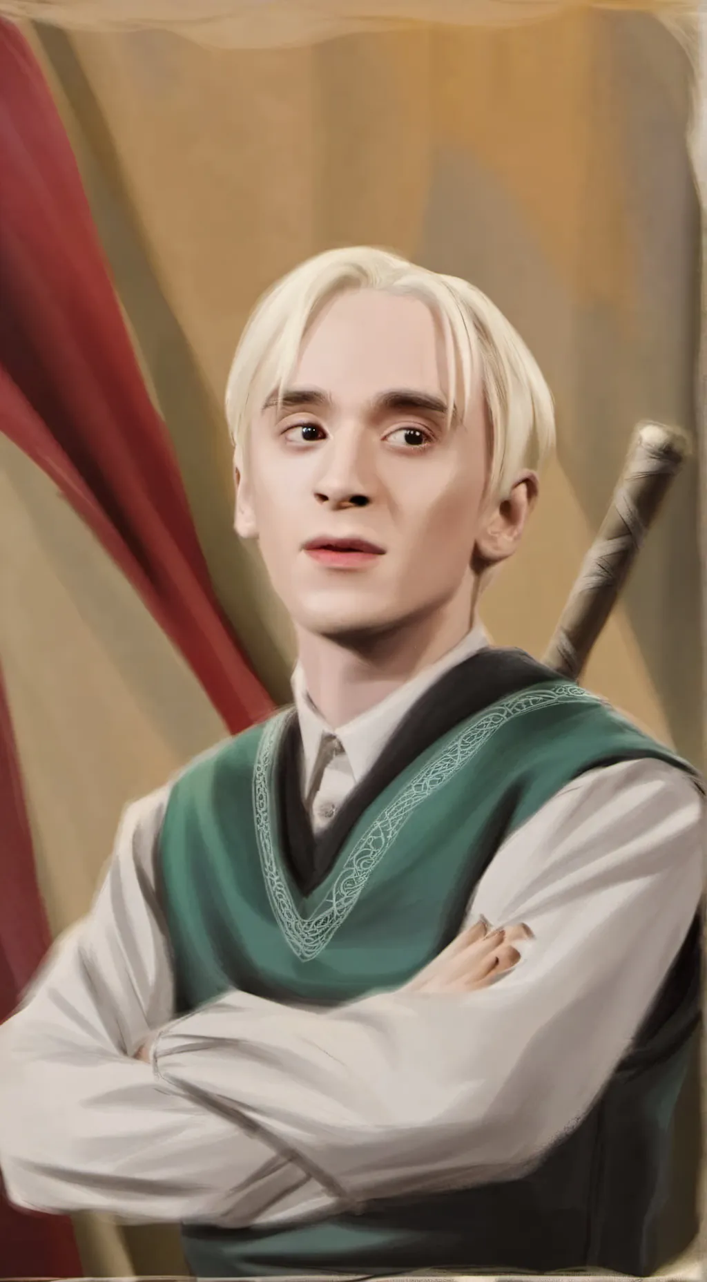 ai character: lonely background