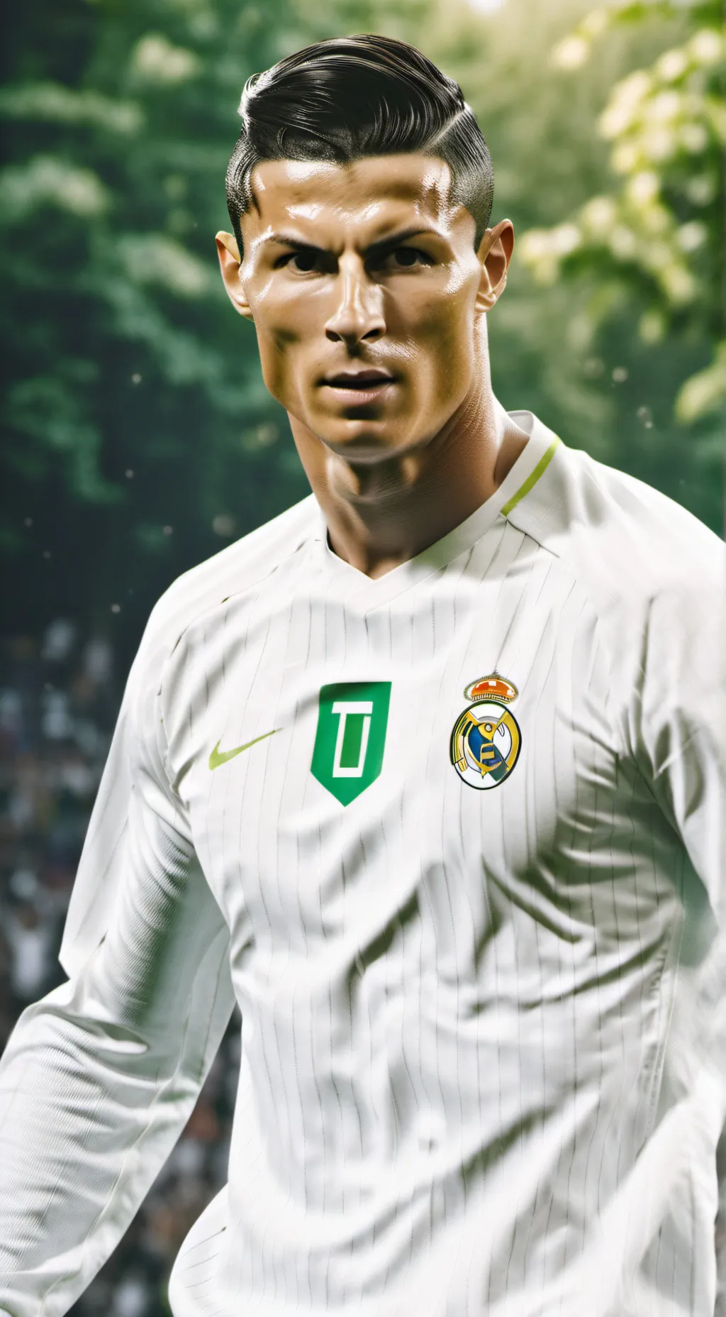 ai character: Cristiano Ronaldo background
